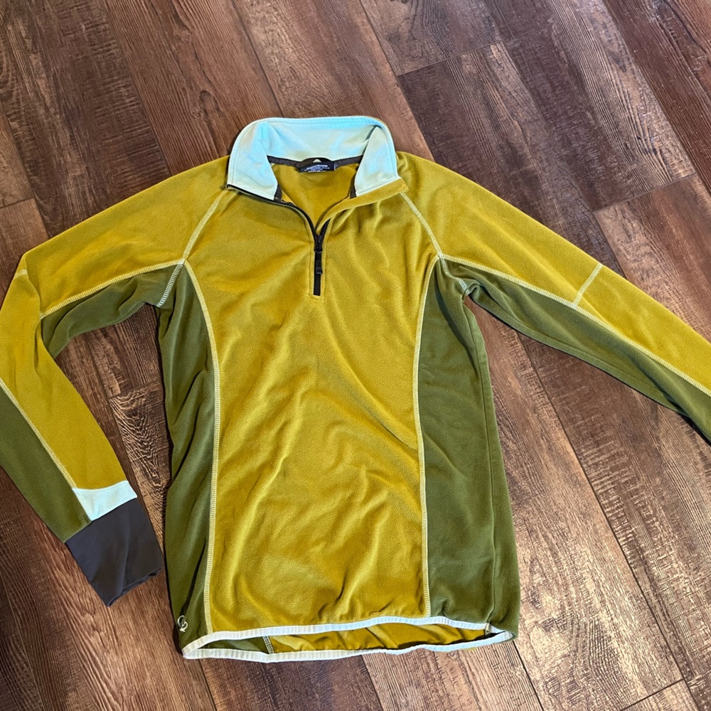 Yo Colorado zip fleece pullover